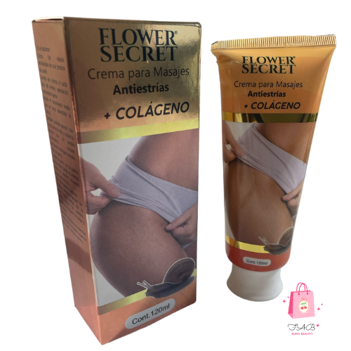 CREMA MASAJES ANTIESTRÍAS CON COLAGENO