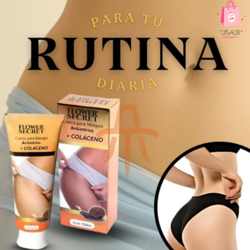 CREMA MASAJES ANTIESTRÍAS CON COLAGENO
