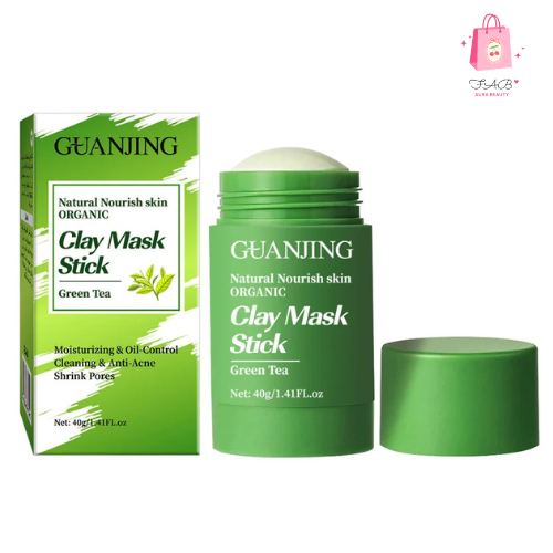 Mascarilla de arcilla en barra de té verde GUANJING 40 g