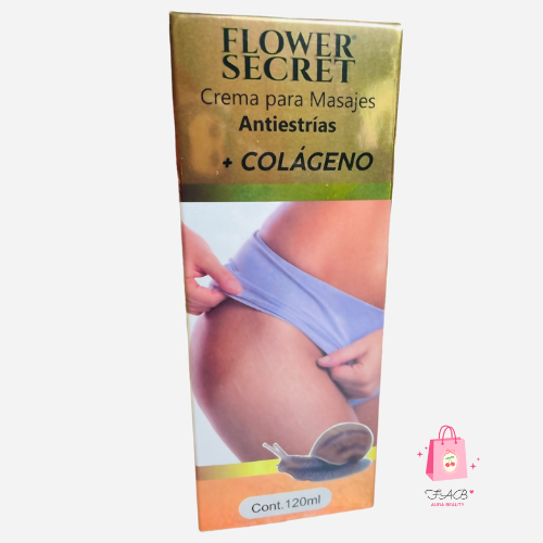CREMA MASAJES ANTIESTRÍAS CON COLAGENO